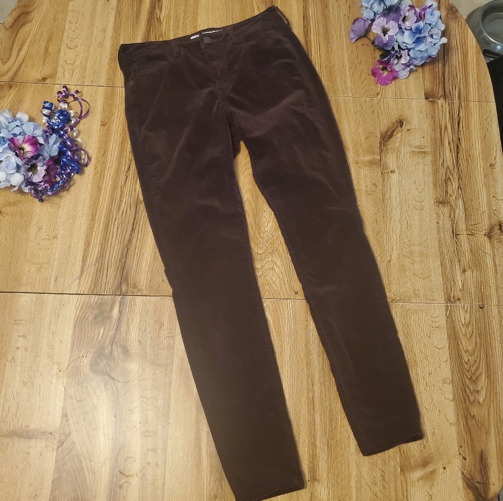 Old Navy Dark Purple Rockstar Pants